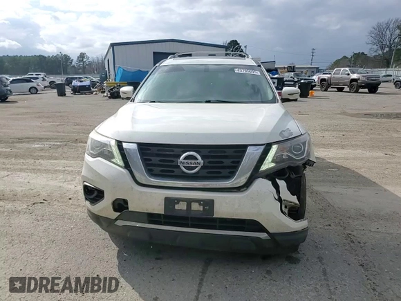 2017 Nissan Pathfinder Platinum with VIN 5N1DR2MN3HC612739, listed as a Copart auction lot 43795605 with 147,239 mi miles and Salvage Title. Bid and sale history available at carsss.com. Image 11.