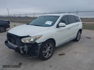 2015 Infiniti QX60 with VIN 5N1AL0MN7FC550851, listed as a IAAI auction lot 41572103 with 164,676 mi miles. Bid and sale history available at carsss.com. Image 17.
