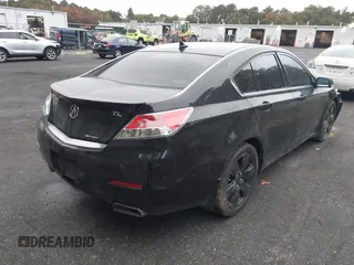 2012 Acura TL Tech Auto with VIN 19UUA9F58CA011897, listed as a IAAI auction lot 40535350 with 213,564 mi miles. Bid and sale history available at carsss.com. Image 4.