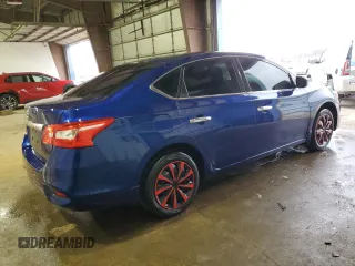 2017 Nissan Sentra S with VIN 3N1AB7AP6HY244694, listed as a Copart auction lot 50389885 with 122,143 mi miles and Clean Title. Bid and sale history available at carsss.com. Image 3.