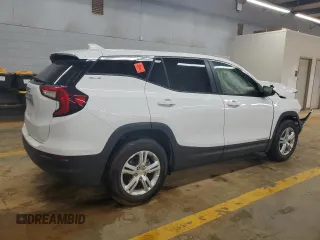 2024 GMC Terrain SLE z VIN 3GKALMEG3RL368685, wystawiony jako Copart lot #56698575 z przebiegiem Nie podano mil oraz Szkoda całkowita • Salvage title. Historia ofert i sprzedaży dostępna na DreamBid. Obrazek 3.