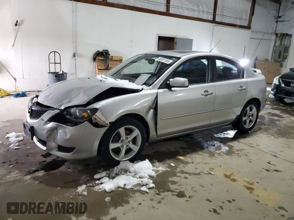 2006 Mazda 3 i Touring with VIN JM1BK32F261400618, listed as a Copart auction lot 46301165 with 177,837 mi miles and Salvage Title. Bid and sale history available at DreamBid. Image 1.