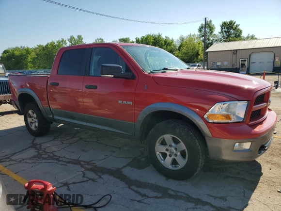 2010 Dodge 1500 SLT z VIN 1D7RV1CP8AS170464, wystawiony jako Copart lot #55245485 z przebiegiem 346 493 mil mil oraz Szkoda całkowita • Salvage title. Historia ofert i sprzedaży dostępna na DreamBid. Obrazek 4.
