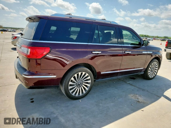 2019 Lincoln Navigator Reserve z VIN 5LMJJ2LT4KEL14574, wystawiony jako Copart lot #61821615 z przebiegiem 86 695 mil mil oraz Czysty tytuł • Clean title. Historia ofert i sprzedaży dostępna na DreamBid. Obrazek 3.