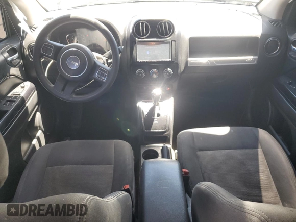 2017 Jeep Compass Sport with VIN 1C4NJCBA2HD123233, listed as a Copart auction lot 49741295 with 143,381 mi miles and Salvage title. Bid and sale history available at DreamBid. Image 8.