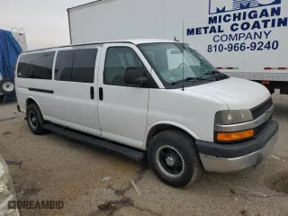 2012 Chevrolet Express Passenger 1LT with VIN 1GAZG1FG4C1183231, listed as a Copart auction lot 87666715 with 145,123 mi miles and Clean Title. Bid and sale history available at carsss.com. Image 4.