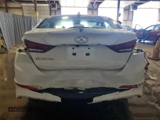 2017 Hyundai Elantra SE with VIN 5NPD84LF2HH120849, listed as a Copart auction lot 54703255 with 80,335 mi miles and Salvage Title. Bid and sale history available at DreamBid. Image 6.