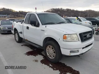 2005 Ford F-150 STX with VIN 1FTRF02275KC36225, listed as a IAAI auction lot 41714643 with 1 mi miles. Bid and sale history available at carsss.com. Image 1.