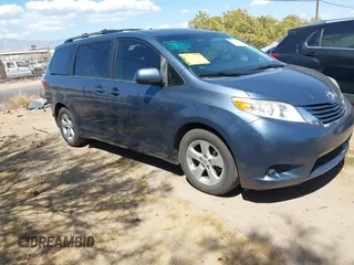 2015 Toyota Sienna LE AAS with VIN 5TDKK3DC5FS595278, listed as a IAAI auction lot 42185243 with 167,330 mi miles and . Bid and sale history available at DreamBid. Image 1.