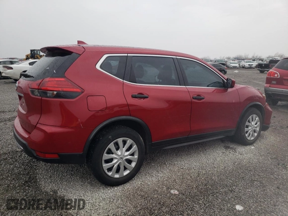 2017 Nissan Rogue S with VIN JN8AT2MT1HW394696, listed as a Copart auction lot 47832245 with 267,646 mi miles and Salvage Title. Bid and sale history available at carsss.com. Image 3.