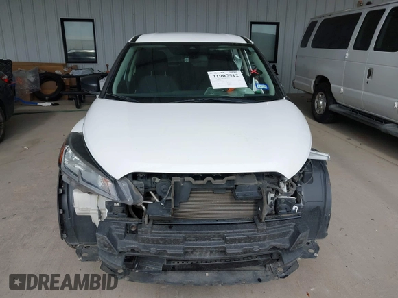 2021 Nissan Kicks S with VIN 3N1CP5BV4ML510992, listed as a IAAI auction lot 41907512 with 59,380 mi miles and . Bid and sale history available at DreamBid. Image 11.