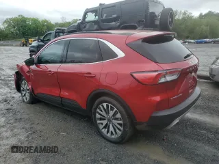 2020 Ford Escape Titanium Hybrid с VIN 1FMCU0DZ3LUC05041, выставлен на аукционе Copart как лот 56114325 с пробегом 32 554 миль миль и Чистый • Clean title. История ставок и продаж доступна на DreamBid. Изображение 2.