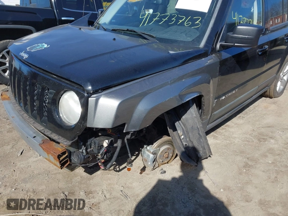 2013 Jeep Patriot Sport with VIN 1C4NJRBB1DD237178, listed as a IAAI auction lot 41773763 with 148,306 mi miles and . Bid and sale history available at carsss.com. Image 12.