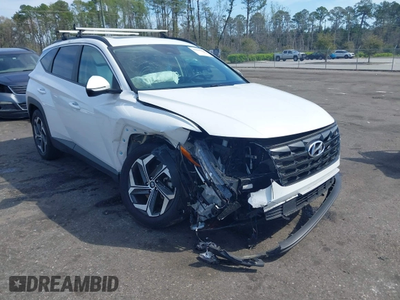 2022 Hyundai Tucson SEL with VIN 5NMJF3AE7NH109495, listed as a IAAI auction lot 41802323 with 38,916 mi miles and . Bid and sale history available at carsss.com. Image 1.