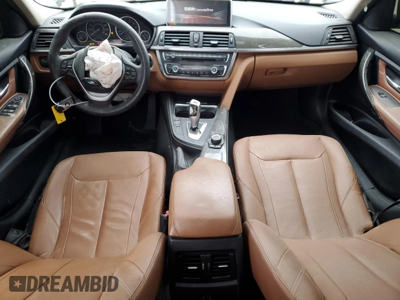 2012 BMW 3 Series 328i with VIN WBA3A5C57CF341019, listed as a Copart auction lot 88589685 with 107,295 mi miles and Salvage Title. Bid and sale history available at DreamBid. Image 8.
