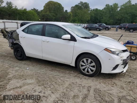 2016 Toyota Corolla L with VIN 2T1BURHE2GC714486, listed as a Copart auction lot 55892195 with 144,931 mi miles and Clean Title. Bid and sale history available at DreamBid. Image 4.
