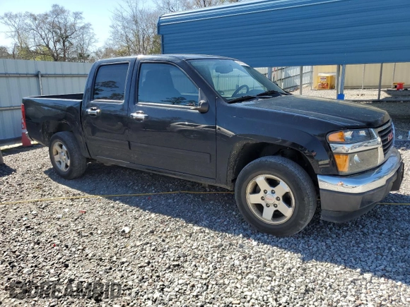 2012 GMC Canyon SLE1 with VIN 1GTD5MFE5C8105815, listed as a Copart auction lot 49130365 with 116,576 mi miles and Salvage Title. Bid and sale history available at carsss.com. Image 4.