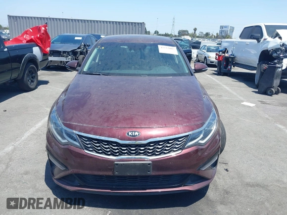 2020 Kia Optima LX with VIN 5XXGT4L32LG426326, listed as a IAAI auction lot 42533007 with 38,193 mi miles and . Bid and sale history available at DreamBid. Image 12.