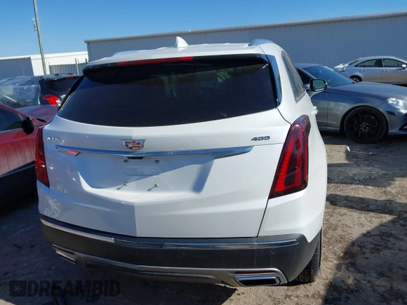2024 Cadillac XT5 FWD Premium Luxury with VIN 1GYKNCRS2RZ743715, listed as a IAAI auction lot 41375228 with 10,846 mi miles. Bid and sale history available at carsss.com. Image 16.