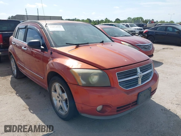 2007 Dodge Caliber SXT with VIN 1B3HB48B07D128091, listed as a IAAI auction lot 42054541 with 179,174 mi miles and . Bid and sale history available at DreamBid. Image 1.
