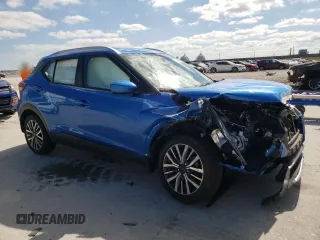 2024 Nissan Kicks SV with VIN 3N1CP5CV1RL480372, listed as a Copart auction lot 48976995 with 24,419 mi miles and Salvage Title. Bid and sale history available at carsss.com. Image 4.