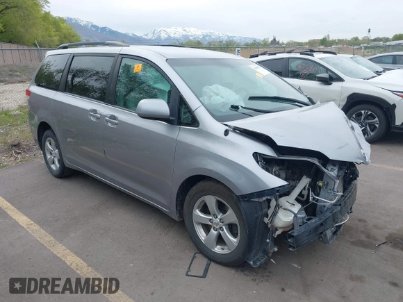 2011 Toyota Sienna LE AAS with VIN 5TDKK3DC9BS018960, listed as a IAAI auction lot 42065855 with Not Provided miles and . Bid and sale history available at DreamBid. Image 1.
