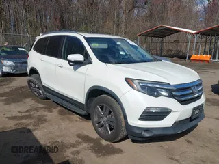 2017 Honda Pilot EX-L z VIN 5FNYF6H71HB061036, wystawiony jako IAAI lot #41891446 z przebiegiem 194 566 mil mil oraz . Historia ofert i sprzedaży dostępna na DreamBid. Obrazek 1.