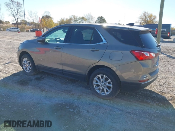 2018 Chevrolet Equinox LT z VIN 3GNAXSEV7JS621706, wystawiony jako IAAI lot #40760827 z przebiegiem 36 051 mil mil oraz . Historia ofert i sprzedaży dostępna na DreamBid. Obrazek 3.