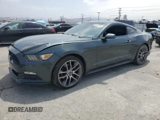 2016 Ford Mustang EcoBoost z VIN 1FA6P8TH1G5211913, wystawiony jako Copart lot #62002795 z przebiegiem 95 344 mil mil oraz Szkoda całkowita • Salvage title. Historia ofert i sprzedaży dostępna na DreamBid. Obrazek 1.