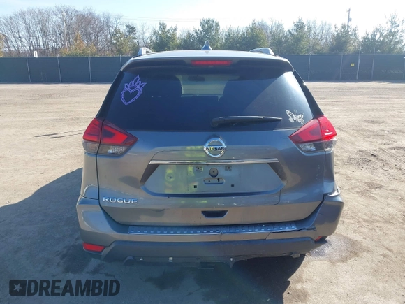2017 Nissan Rogue S with VIN 5N1AT2MT6HC794035, listed as a IAAI auction lot 41774196 with 118,147 mi miles. Bid and sale history available at carsss.com. Image 17.