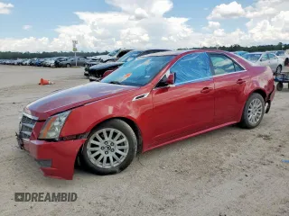 2011 Cadillac CTS Luxury with VIN 1G6DE5EY5B0142428, listed as a Copart auction lot 62267865 with Not provided miles and Salvage title. Bid and sale history available at DreamBid. Image 1.