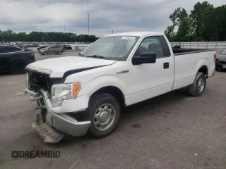 2014 Ford F-150 XL with VIN 1FTNF1CF7EKD16534, listed as a Copart auction lot 57656425 with 188,804 mi miles and Salvage title. Bid and sale history available at DreamBid. Image 1.