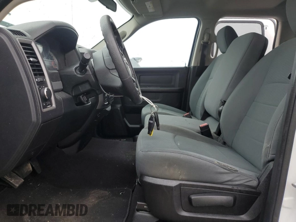 2017 Ram 1500 ST with VIN 1C6RR7FG0HS692634, listed as a Copart auction lot 55267935 with 108,408 mi miles and Salvage title. Bid and sale history available at DreamBid. Image 7.