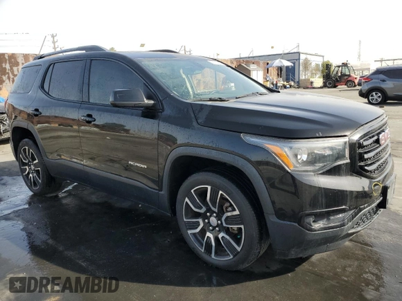 2019 GMC Acadia SLT with VIN 1GKKNMLA7KZ207784, listed as a Copart auction lot 79575884 with 46,560 mi miles and Salvage Title. Bid and sale history available at carsss.com. Image 4.