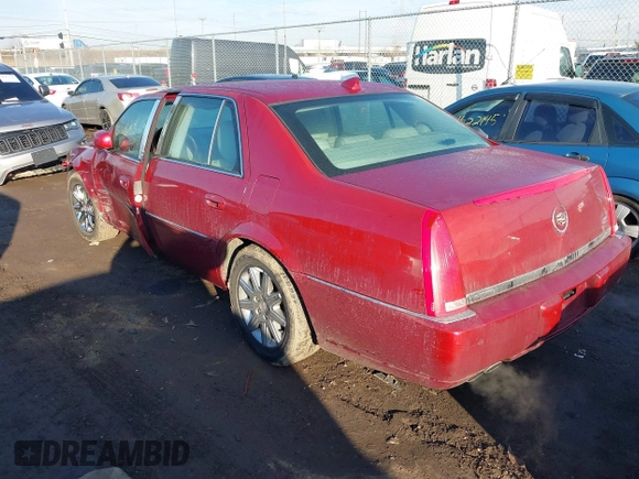 2009 Cadillac DTS w/1SA with VIN 1G6KD57Y69U101963, listed as a IAAI auction lot 41674989 with 126,564 mi miles. Bid and sale history available at carsss.com. Image 3.