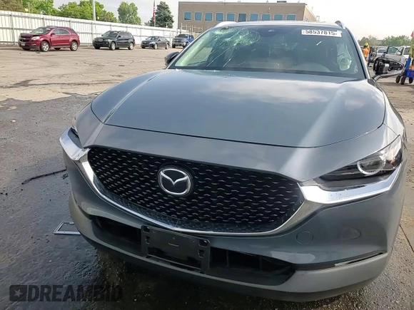 2022 Mazda CX-30 S Carbon Edition z VIN 3MVDMBCLXNM450913, wystawiony jako Copart lot #58537815 z przebiegiem 22 756 mil mil oraz Szkoda całkowita • Salvage title. Historia ofert i sprzedaży dostępna na DreamBid. Obrazek 14.