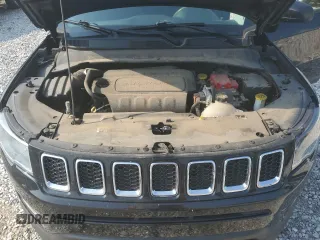 2020 Jeep Compass Sport with VIN 3C4NJCAB6LT257742, listed as a Copart auction lot 47100845 with 71,111 mi miles and Salvage title. Bid and sale history available at DreamBid. Image 12.