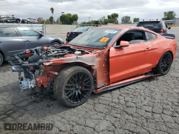 2016 Ford Mustang GT with VIN 1FA6P8CF2G5230985, listed as a Copart auction lot 54540285 with 0 mi miles and Clean Title. Bid and sale history available at carsss.com. Image 1.