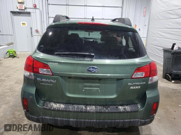 2011 Subaru Outback 2.5i Limited Pwr Moon with VIN 4S4BRBKC0B3413082, listed as a Copart auction lot 47099025 with 162,054 mi miles and Salvage Title. Bid and sale history available at carsss.com. Image 6.