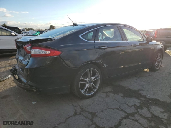 2013 Ford Fusion Titanium with VIN 3FA6P0K96DR309436, listed as a Copart auction lot 83655054 with 127,480 mi miles and Salvage Title. Bid and sale history available at carsss.com. Image 3.