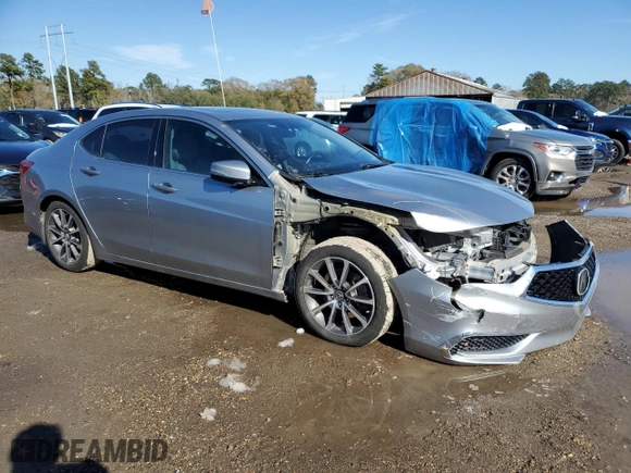 2018 Acura TLX with VIN 19UUB3F30JA000866, listed as a Copart auction lot 41831105 with 93,505 mi miles and Salvage Title. Bid and sale history available at carsss.com. Image 4.