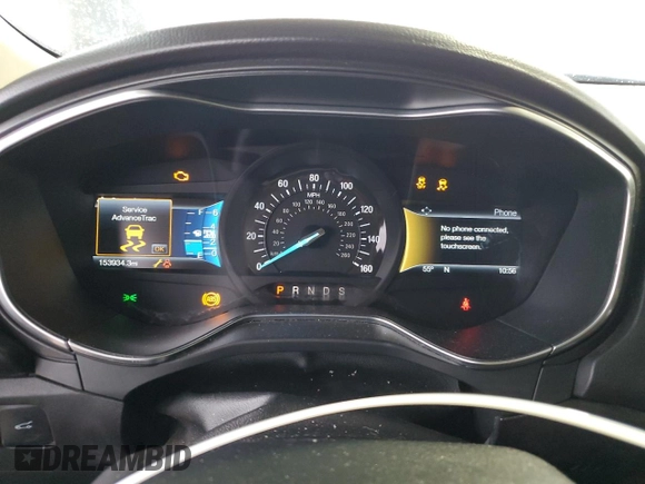 2017 Ford Fusion Titanium with VIN 3FA6P0K96HR124793, listed as a Copart auction lot 43467465 with 153,934 mi miles and Salvage Title. Bid and sale history available at carsss.com. Image 9.