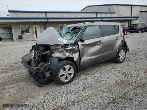 2015 Kia Soul with VIN KNDJN2A23F7132915, listed as a Copart auction lot 84538554 with 0 mi miles and Salvage Title. Bid and sale history available at carsss.com. Image 1.