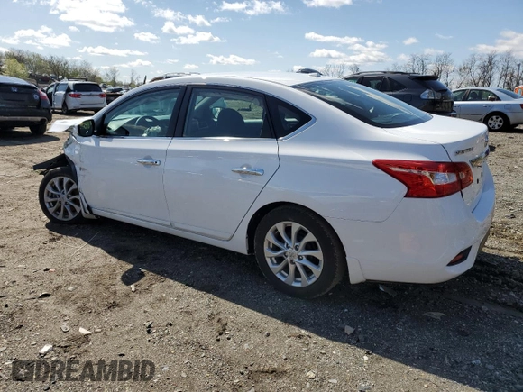 2018 Nissan Sentra SV z VIN 3N1AB7AP2JY262454, wystawiony jako Copart lot #52227965 z przebiegiem 17 091 mil mil oraz Szkoda całkowita • Salvage title. Historia ofert i sprzedaży dostępna na DreamBid. Obrazek 2.