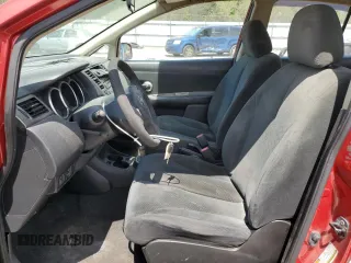 2010 Nissan Versa S with VIN 3N1BC1AP8AL451511, listed as a Copart auction lot 53844865 with 186,503 mi miles and Salvage Title. Bid and sale history available at DreamBid. Image 7.