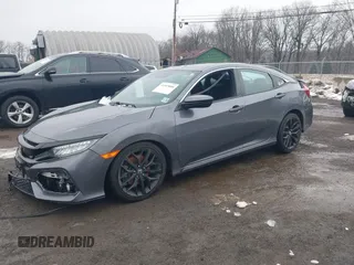 2020 Honda Civic Si with VIN 2HGFC1E55LH707320, listed as a IAAI auction lot 41569008 with 65,441 mi miles and . Bid and sale history available at DreamBid. Image 2.