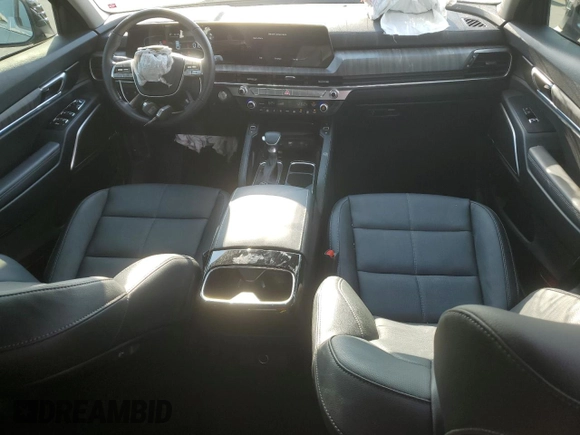 2025 Kia Telluride EX with VIN 5XYP34GC5SG568304, listed as a Copart auction lot 61524815 with 12,491 mi miles and Salvage title. Bid and sale history available at DreamBid. Image 8.