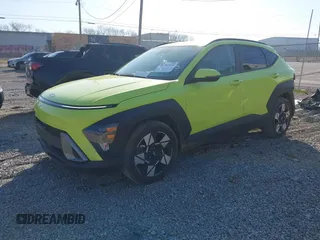 2024 Hyundai Kona SEL with VIN KM8HB3AB4RU056670, listed as a IAAI auction lot 41781071 with 17,022 mi miles. Bid and sale history available at carsss.com. Image 2.