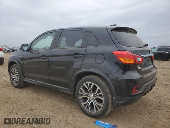 2018 Mitsubishi Outlander SE with VIN JA4AP3AW9JU018859, listed as a Copart auction lot 52498065 with 26,527 mi miles and Salvage title. Bid and sale history available at DreamBid. Image 2.