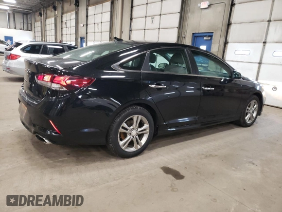 2019 Hyundai Sonata SEL with VIN 5NPE34AF4KH754077, listed as a Copart auction lot 54546405 with 86,451 mi miles and Salvage Title. Bid and sale history available at DreamBid. Image 3.